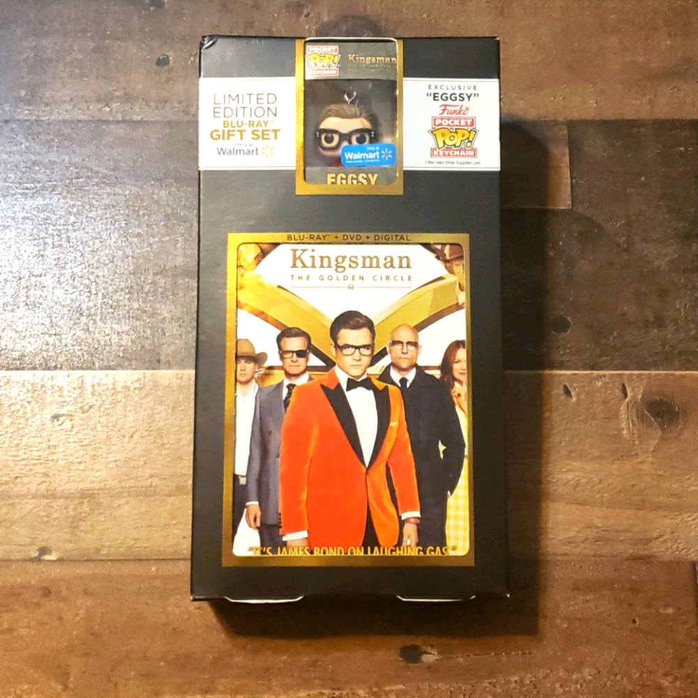 Kingsmans The Golden Circle Blu Ray